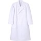 男子シングル診察衣 Lサイズ ホワイト NP-110