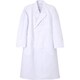 男子シングル診察衣 LLサイズ ホワイト NP-110