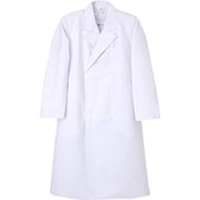 男子シングル診察衣 LLサイズ ホワイト NP-110