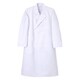 女子ダブル診察衣 Lサイズ ホワイト NP-120