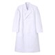 女子シングル診察衣 Sサイズ ホワイト NP-130
