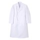男子シングル診察衣 Lサイズ ホワイト EP-110