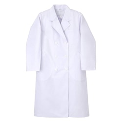 女子ダブル診察衣 Sサイズ ホワイト EP-120