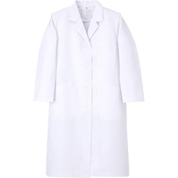 女子ダブル診察衣 Mサイズ ホワイト EP-120