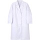 女子シングル診察衣 Lサイズ ホワイト EP-130