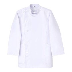 男子横掛長袖 Mサイズ ホワイト EP-165