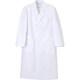 男子シングル診察衣 Sサイズ ホワイト HK-11