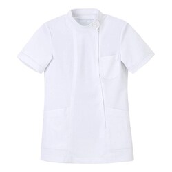 看護衣上衣半袖 ホワイト Sサイズ HS-952