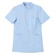 看護衣上衣半袖 サックス Mサイズ HS-952