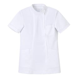 看護衣上衣半袖 ホワイト Lサイズ HS-952