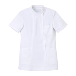 看護衣上衣半袖 ホワイト ELサイズ HS-952
