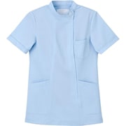 看護衣上衣半袖 サックス ELサイズ HS-952