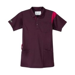 ニットシャツ パープル Sサイズ JD-3137