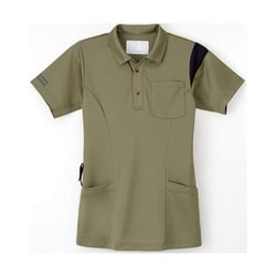 ニットシャツ オリーブ Mサイズ JD-3137