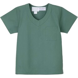 男子手術上衣 グリーン Mサイズ AD-316