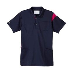 ニットシャツ ネイビー BLサイズ JD-3137