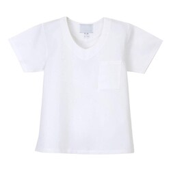 男子手術上衣 ホワイト Lサイズ AD-316