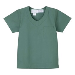 男子手術上衣 グリーン LLサイズ AD-316