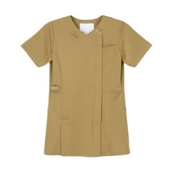 女子スクラブ ベージュ LLサイズ RF-5417