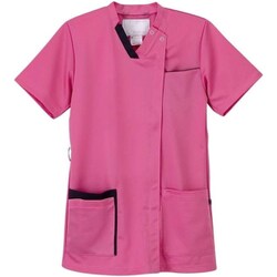 男女兼用スクラブ ピンク LLサイズ JD-5107
