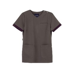 MPレディーススクラブ ブラウン LLサイズ MPA-3907