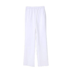 男女兼用パンツ LL ホワイト NI-5233