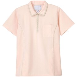 ニットシャツ アプリコット Lサイズ NX-2922