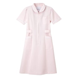 看護衣半袖 ピンク LLサイズ MI-4637
