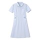 看護衣半袖 ブルー ELサイズ MI-4637