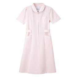 看護衣半袖 ピンク ELサイズ MI-4637