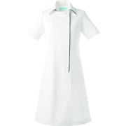 ワンピース半袖 LL ホワイト×ネイビー 031-28