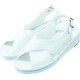 ナースサンダル 21.5cm ホワイト 199-09