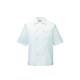 コックシャツ SS ブルー 401-48