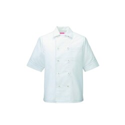 コックシャツ SS ブルー 401-48