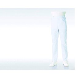 メンズトレパン（総ゴム） 18号 ホワイト 800-40