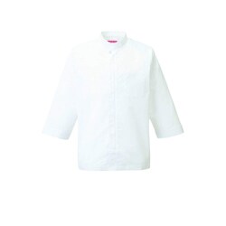 シャツコート（男女兼用） SS ホワイト APK205-10