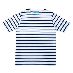 ボーダーTシャツ SS ホワイト HM22-40