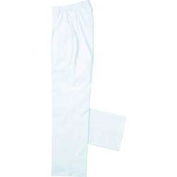 レディススラックス M ホワイト 163-20