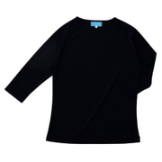 インナーTシャツ（男女兼用） SS ブラック 233-05