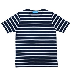 ボーダーTシャツ SS ネイビー HM22-48