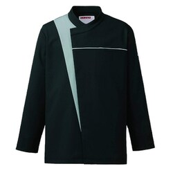 コックコート SS ブラック×グレー 616-45