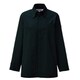 衿付きコックコート SS ブラック 618-45