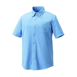 ニットシャツ SS ブルー APK238-18