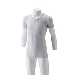 SKYFメンズトップ M グレー SKF-7022