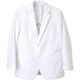 男子テーラードジャケット S ホワイト FD-4080