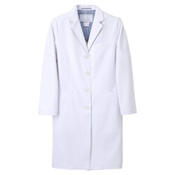 女子シングルドクターコート LL ホワイト SD-3040
