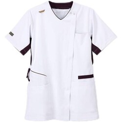 男女兼用スクラブ M パープル AW-5577