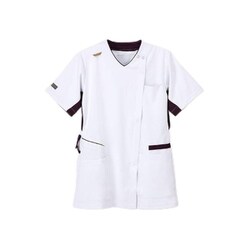 男女兼用スクラブ LL パープル AW-5577