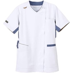 男女兼用スクラブ S ブルー AW-5577