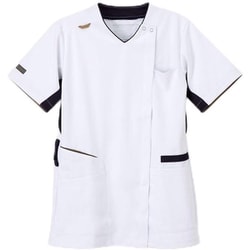 男女兼用スクラブ L ネイビー AW-5577